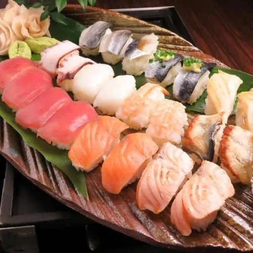 お寿司も食べ放題!